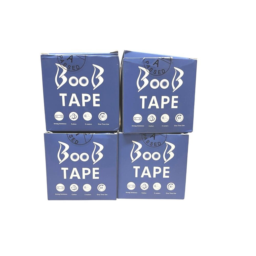 A Bundle Of 4 Boob Tape Boobytape for breast lifting Large Breast Beige